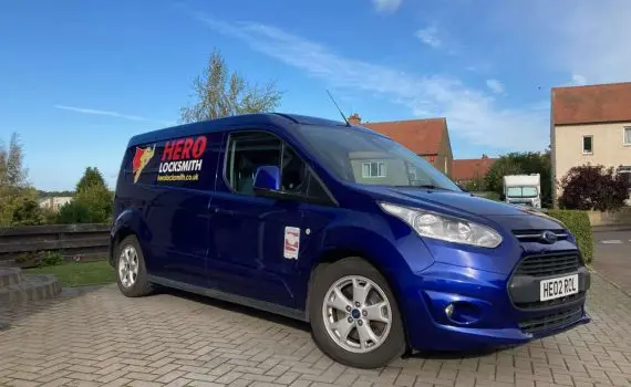Hero Locksmith Edinburgh Van