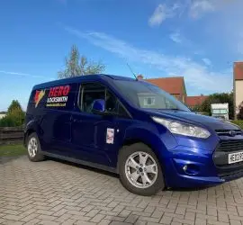 locksmith Edinburgh blue van