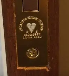 BS Kitemark on lock