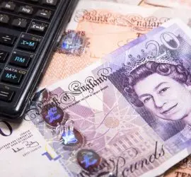 paying money for a locksmith